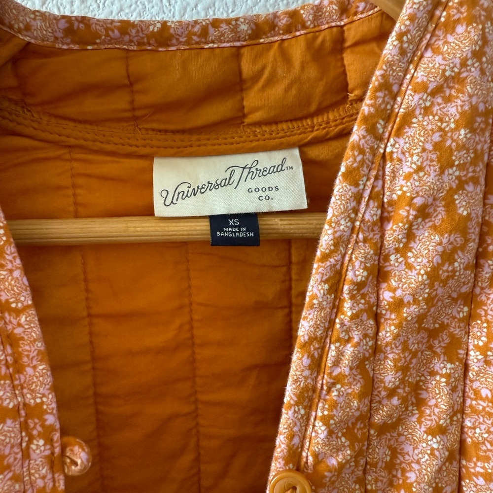 Universal Thread Orange Jacket - Picture 3 of 5